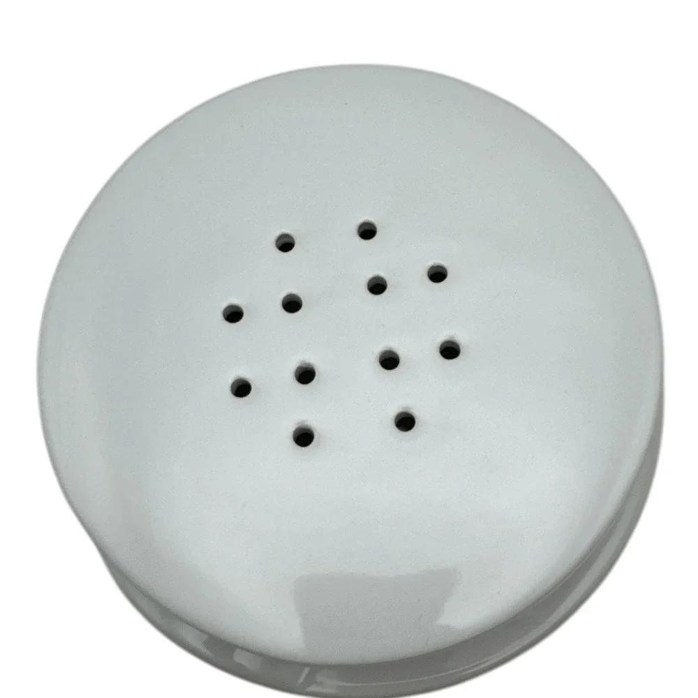 Crate And Barrel Brie Cheese Baking Dish Baker White Stoneware Ventilated Lid